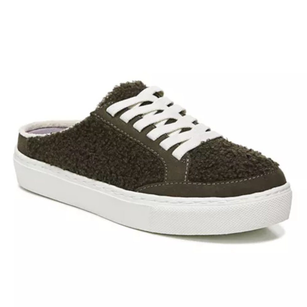 Dr. Scholl's Slip-On Sneaker Mules - NBD olive